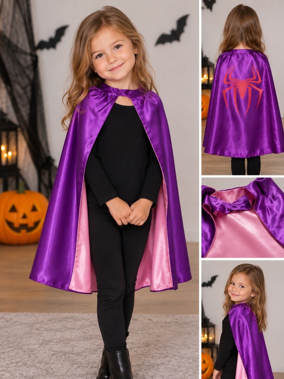 Kids Superhero Cape – Halloween Costume
